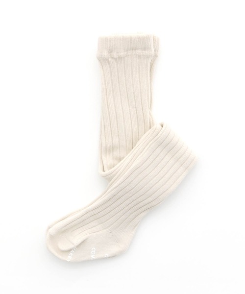 MAKE YOUR DAY(メイクユアデイ)の「ベビータイツ(その他ベビーウェア・キッズ・ライトグレー/ベージュ/オフホワイト/ピンク/グレイッシュブルー・70-80cm)」の2枚目の写真