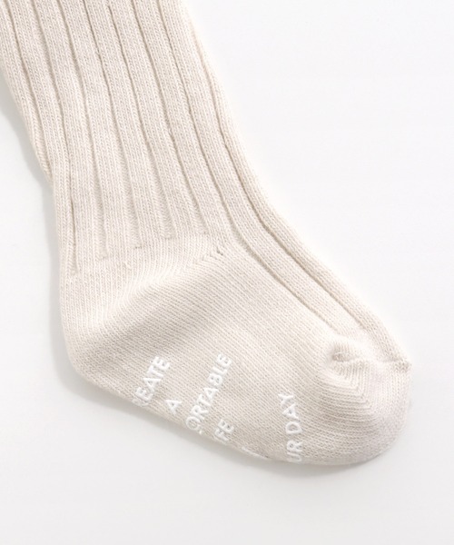 MAKE YOUR DAY(メイクユアデイ)の「ベビータイツ(その他ベビーウェア・キッズ・ライトグレー/ベージュ/オフホワイト/ピンク/グレイッシュブルー・70-80cm)」の6枚目の写真