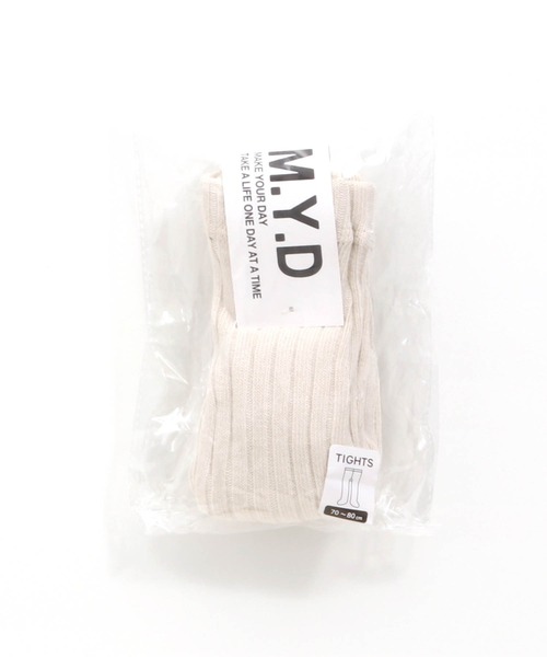 MAKE YOUR DAY(メイクユアデイ)の「ベビータイツ(その他ベビーウェア・キッズ・ライトグレー/ベージュ/オフホワイト/ピンク/グレイッシュブルー・70-80cm)」の10枚目の写真