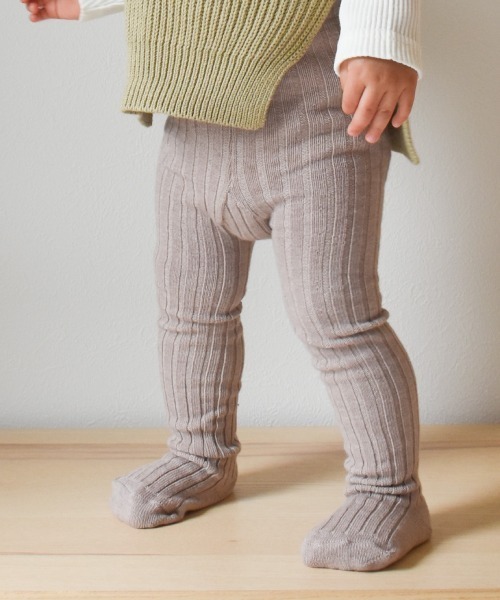 MAKE YOUR DAY(メイクユアデイ)の「ベビータイツ(その他ベビーウェア・キッズ・ライトグレー/ベージュ/オフホワイト/ピンク/グレイッシュブルー・70-80cm)」の22枚目の写真