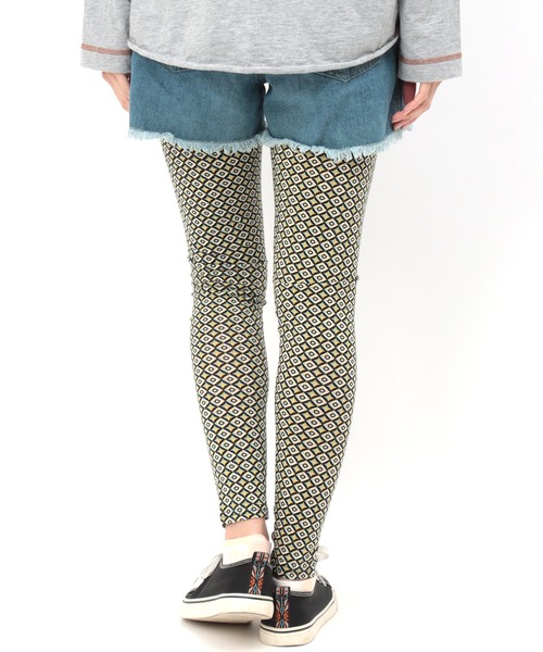 チチカカ（チチカカ）の「柄レギンス（レギンス/スパッツ・レディース・イエロー/グレー・FREE）」の14枚目の写真