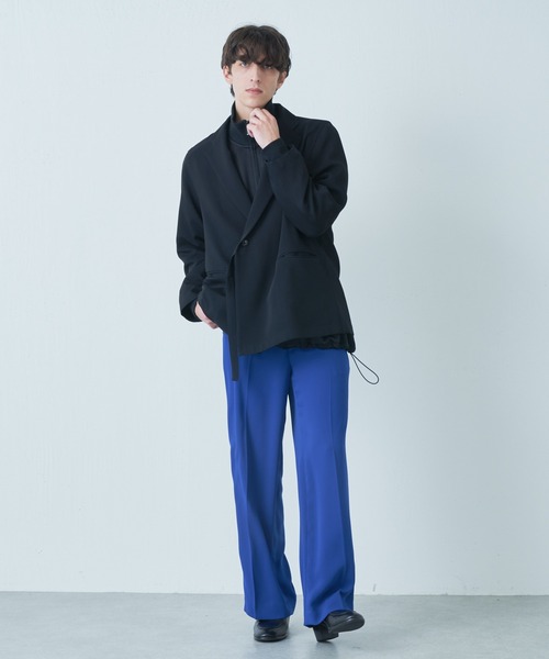 美品 Lui's ルイス 22SS ボリュームジャージトラックジャケット 緑 Lui's（ルイス）の「ボリュームジャージトラックジャケット