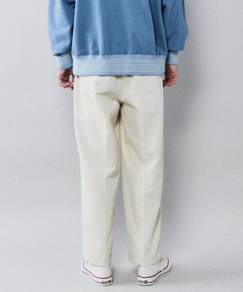 CONVERSE TOKYO（コンバーストウキョウ）の「デニムスラックスパンツ（デニムパンツ・メンズ・オフホワイト/インディゴブルー・LARGE/MEDIUM）」の8枚目の写真