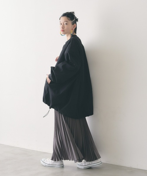 manana suerte(マニャーナスエルテ)の「オーバーサイズZIPブルゾン(ブルゾン・レディース・ピンク/ブラック・FREE)」の19枚目の写真