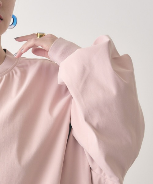 manana suerte(マニャーナスエルテ)の「オーバーサイズZIPブルゾン(ブルゾン・レディース・ピンク/ブラック・FREE)」の8枚目の写真