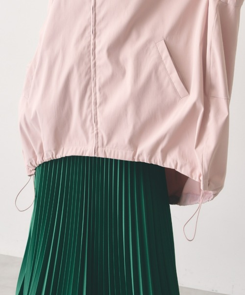 manana suerte(マニャーナスエルテ)の「オーバーサイズZIPブルゾン(ブルゾン・レディース・ピンク/ブラック・FREE)」の9枚目の写真