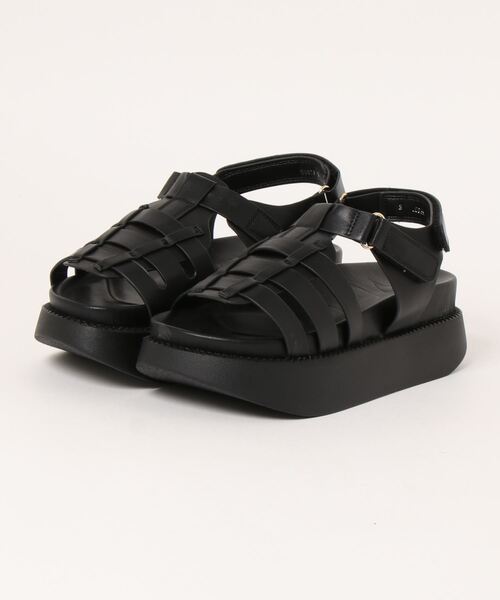 Cheek（チーク）の「ボリュームソールグルカサンダル（サンダル・レディース・ブラック/アイボリー・SMALL/MEDIUM/LARGE）」の22枚目の写真