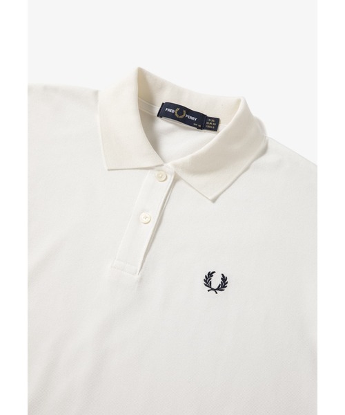FRED PERRY（フレッドペリー）の「Tipped Sleeve Pique Shirt（ポロシャツ・レディース・ホワイト・10）」の6枚目の写真