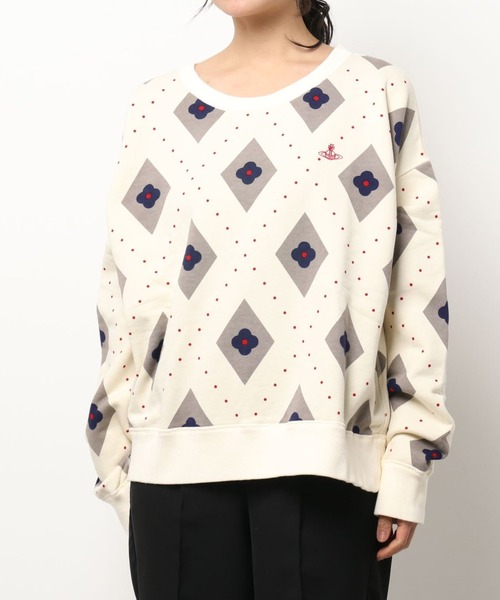 viviennewestwood スウェット 花柄 Vivienne Westwood カーピフラワー スウェット花柄 - メルカリ