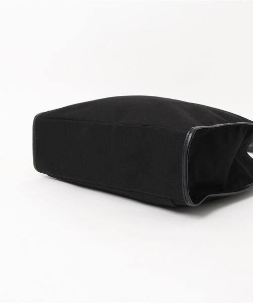 MURUA(ムルーア)の「MURUA(ムルーア) トートバッグ キャンバス MR-B1051 レディース バッグ かばん ブランド(トートバッグ・レディース・ブラック/アイボリー・FREE)」の3枚目の写真