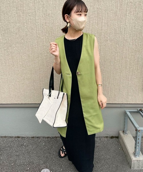 MURUA(ムルーア)の「MURUA(ムルーア) トートバッグ キャンバス MR-B1051 レディース バッグ かばん ブランド(トートバッグ・レディース・ブラック/アイボリー・FREE)」の17枚目の写真