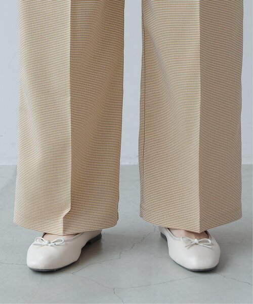 frames RAY CASSIN（フレームスレイカズン）の「ワイドスラックスパンツ セットアップ可（スラックス・レディース・ブラック/ベージュ/グリーン系/イエロー系・FREE）」の14枚目の写真