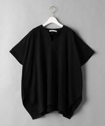 ＜08sircus＞スキッパー ショートスリーブ プルオーバー