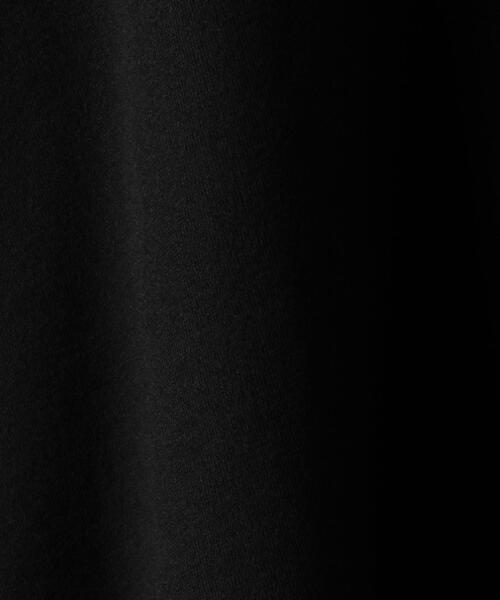 08sircus(ゼロエイトサーカス)の「<08sircus>スキッパー ショートスリーブ プルオーバー(Tシャツ/カットソー・レディース・ブラック・1)」の4枚目の写真