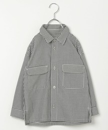 GLOBAL WORK | キッズ/イージーケアセットアップシャツ/255566(シャツ/ブラウス)