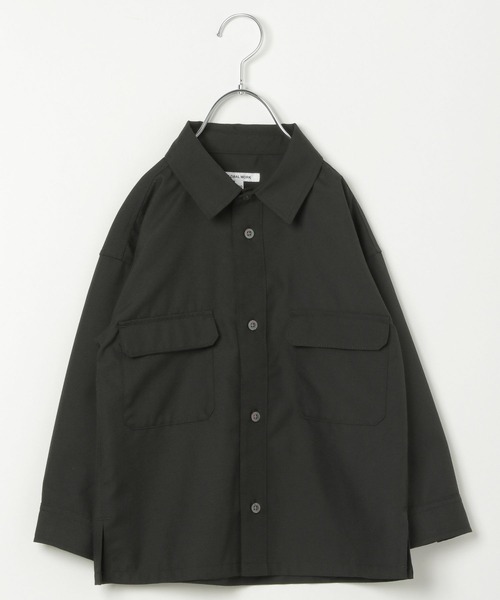 GLOBAL WORK(グローバルワーク)の「キッズ/イージーケアセットアップシャツ/255566(シャツ/ブラウス・キッズ・ブラック/その他・110cm/100cm/120cm/130cm/140cm/150cm/160cm)」の8枚目の写真