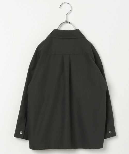 GLOBAL WORK(グローバルワーク)の「キッズ/イージーケアセットアップシャツ/255566(シャツ/ブラウス・キッズ・ブラック/その他・110cm/100cm/120cm/130cm/140cm/150cm/160cm)」の9枚目の写真