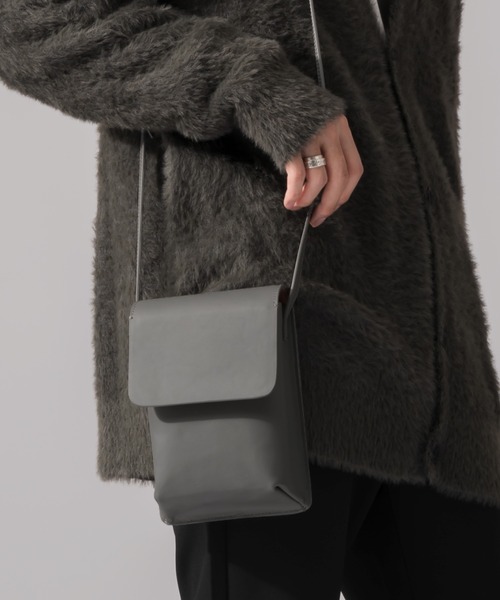 Adoon plain（アドーンプレーン）の「【Adoon plain】ショルダーバッグ（ショルダーバッグ・メンズ・ホワイト/ブラック/グレー・FREE）」の3枚目の写真