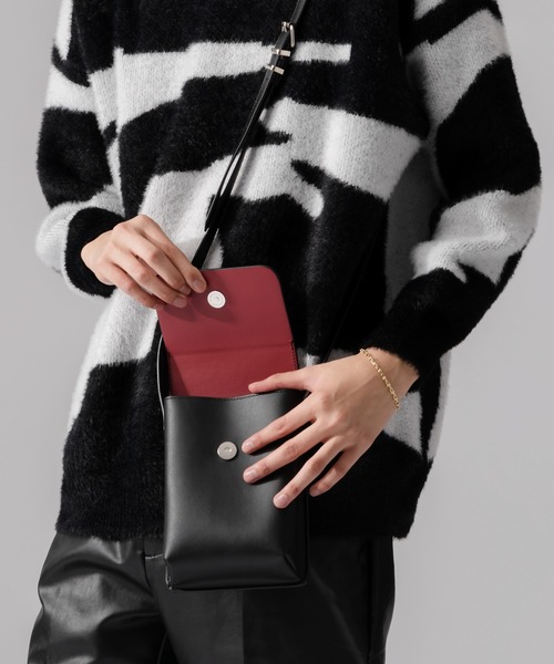 Adoon plain（アドーンプレーン）の「【Adoon plain】ショルダーバッグ（ショルダーバッグ・メンズ・ホワイト/ブラック/グレー・FREE）」の2枚目の写真