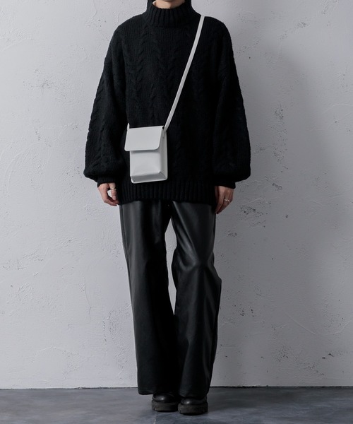 Adoon plain（アドーンプレーン）の「【Adoon plain】ショルダーバッグ（ショルダーバッグ・メンズ・ホワイト/ブラック/グレー・FREE）」の11枚目の写真