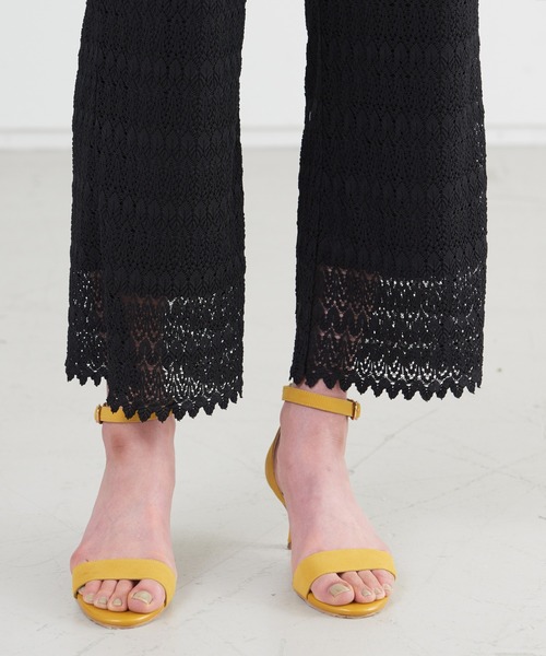 abahouse mavie（アバハウスマヴィ）の「ﾚｰｽﾊﾟﾝﾂ（その他パンツ・レディース・ブラック/アイボリー/ブラウン・フリー）」の18枚目の写真