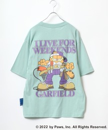 Salong hameu（サロン ハミュー）の「GARFIELD（ガーフィールド）ビッグシルエット キャラクタープリントTシャツ（Tシャツ/カットソー）」