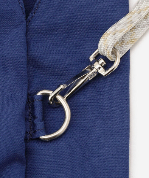 DANTON(ダントン)の「DANTON | ブロードクロス 2WAYエコバッグ(ショルダーバッグ・レディース・ロイヤルブルー/アイボリー・ONE SIZE)」の4枚目の写真