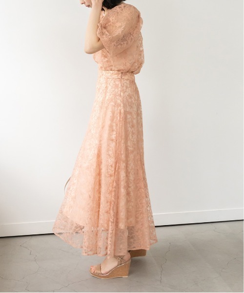 RANDA（ランダ）の「オリジナルフラワー刺繍スカート（スカート・レディース・ブラウン/ピンク/ブルー・1/0）」の12枚目の写真