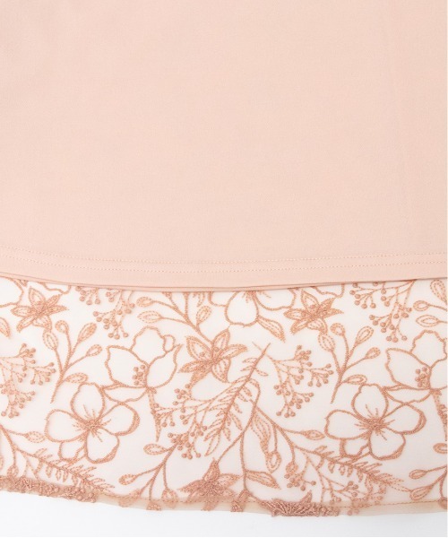 RANDA（ランダ）の「オリジナルフラワー刺繍スカート（スカート・レディース・ブラウン/ピンク/ブルー・1/0）」の13枚目の写真