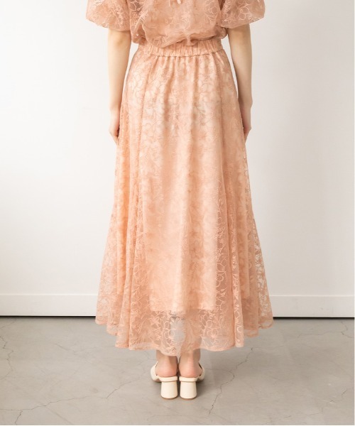 RANDA（ランダ）の「オリジナルフラワー刺繍スカート（スカート・レディース・ブラウン/ピンク/ブルー・1/0）」の17枚目の写真