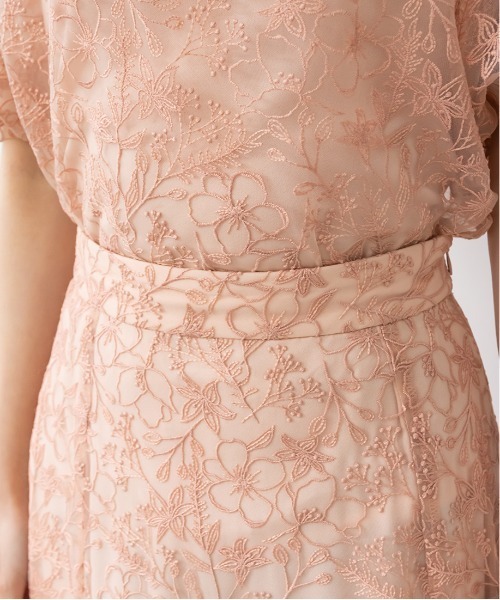 RANDA（ランダ）の「オリジナルフラワー刺繍スカート（スカート・レディース・ブラウン/ピンク/ブルー・1/0）」の19枚目の写真