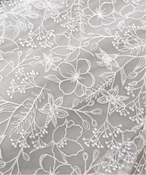 RANDA（ランダ）の「オリジナルフラワー刺繍スカート（スカート・レディース・ブラウン/ピンク/ブルー・1/0）」の18枚目の写真