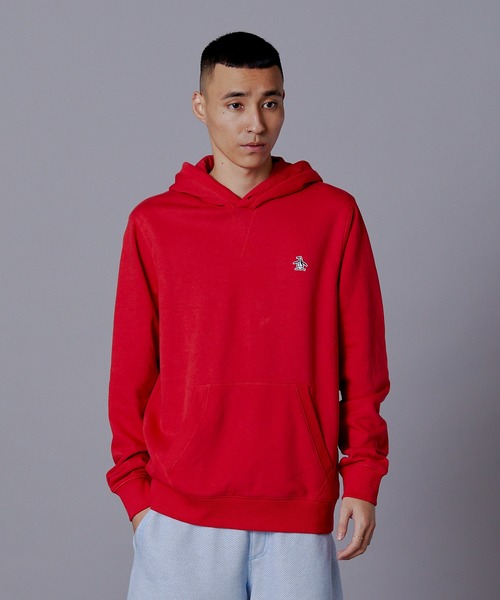 penguin BY MUNSINGWEAR（ペンギン バイ マンシングウェア）の「ペンギン バイ マンシングウェア ピートプルオーバーフーディー メンズ ユニセックス ウェア スポーツウェア ゴルフ（スウェット・メンズ・レッド/ネイビー/グレー/ブラック・M/XL/L/S）」の6枚目の写真