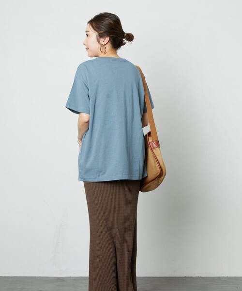 FREAK'S STORE(フリークスストア)の「【WEB限定】JIMMY'S MOTEL CAFE Tシャツ(Tシャツ/カットソー・レディース・ナチュラル/ブラック/ブルー/パープル・フリ-)」の18枚目の写真