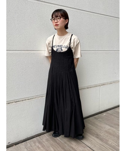 FREAK'S STORE(フリークスストア)の「【WEB限定】JIMMY'S MOTEL CAFE Tシャツ(Tシャツ/カットソー・レディース・ナチュラル/ブラック/ブルー/パープル・フリ-)」の6枚目の写真