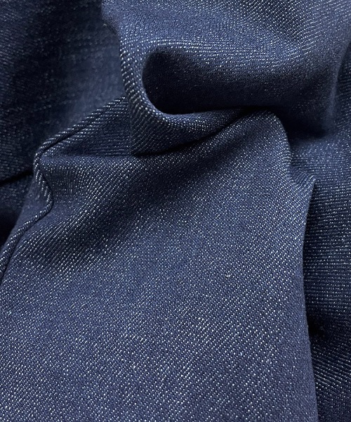 PICCIN(ピッチン)の「センタースリットストレッチデニムパンツ(デニムパンツ・レディース・ネイビー/ブルー・M)」の6枚目の写真