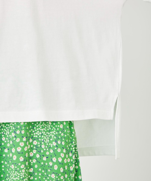 MILKFED.（ミルクフェド）の「DEFORMED LOGO BIG TOP（Tシャツ/カットソー・レディース・ホワイト/ブラック/ライトピンク・ONE SIZE）」の11枚目の写真