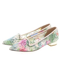 シアーレースパイピングパンプス【Made in Japan】(113-1373)JELLY BEANS(ジェリービーンズ)
