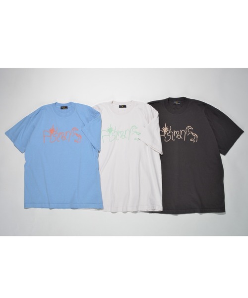 STRANGE TRIP（ストレンジトリップ）の「STRANGE TRIP(ストレンジトリップ) 　I M FISH TEE/ユニセックス（Tシャツ/カットソー・メンズ・ブラック/ブルー・MEDIUM/LARGE）」の4枚目の写真