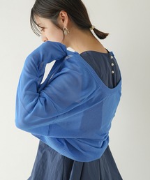 rectangle | 2WAYシアーニットカーディガン(カーディガン/ボレロ)