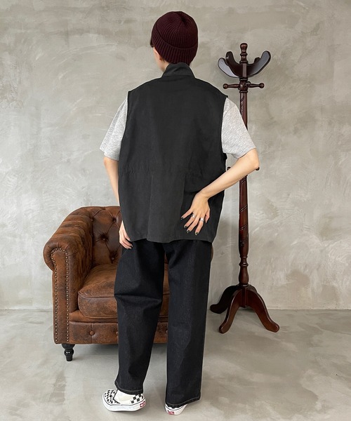 kutir（クティール）の「モッズベスト（ベスト・レディース・ブラック/カーキ/オレンジ/グレイッシュベージュ・FREE）」の18枚目の写真