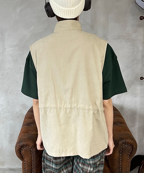 kutir（クティール）の「モッズベスト（ベスト・レディース・ブラック/カーキ/オレンジ/グレイッシュベージュ・FREE）」の21枚目の写真