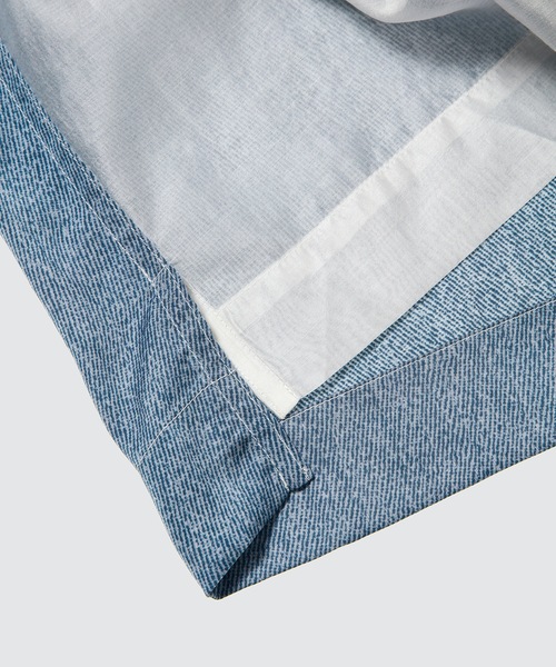 Feng Chen Wang（フェン・チェン・ワン）の「TWO TONE SHIRT（シャツ/ブラウス・メンズ・ブルー系その他・M/S/L）」の4枚目の写真