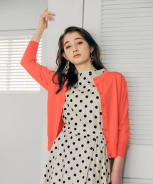 YECCA VECCA | クルーネック7分袖カーディガン(カーディガン/ボレロ)