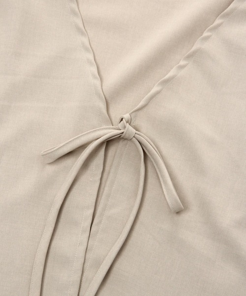 studio CLIP（スタディオクリップ）の「FUFUFU おしゃれカフェエプロン（エプロン・レディース・ベージュ/カーキ・FREE）」の22枚目の写真