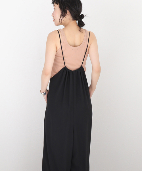 journal standard L'essage(ジャーナルスタンダードレサージュ)の「ベアテレコ タンク(タンクトップ・レディース・ホワイト/チャコールグレー/ベージュ/モスグリーン・FREE)」の10枚目の写真