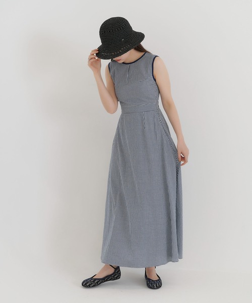 TINA：JOJUN（ティーナジョジュン）の「手編み ペーパーハット TINA：JOJUN（ハット・レディース・ホワイト/ブラック・F）」の9枚目の写真