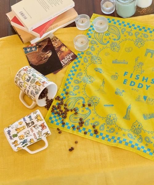 Fishs Eddy(フィッシュエディ)]ドッグパーソンマグカップ/容量460ml