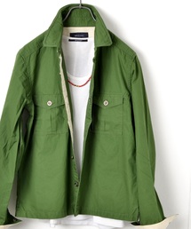 SHIPS JET BLUE | SHIPS JET BLUE(シップス ジェットブルー): ウェザー/ミリタリーシャツ 15SS(シャツ/ブラウス)