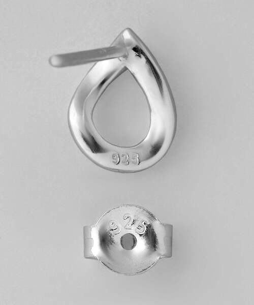 ANEMONE（アネモネ）の「ドロップラインピアス[silver925]（ピアス（両耳用）・レディース・シルバー・FREE）」の4枚目の写真